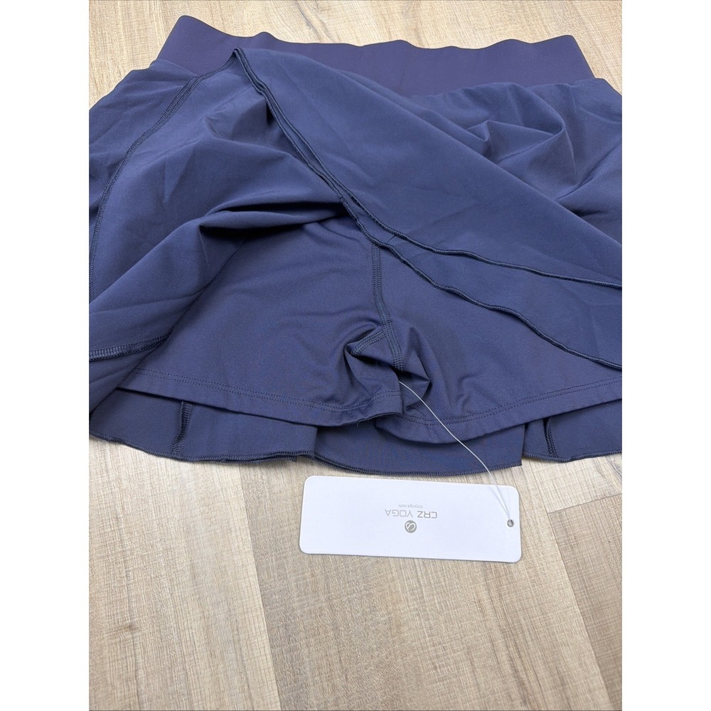 CRZ Yoga Skort‎ Small 4/6 NWT Navy Built In Shorts Athletic Tennis Golf - Picture 5 of 5